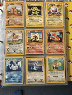86 Card Base Set Regular Pokemon Card Bundle Unplayed! 17-102 Of 102 - Image 2