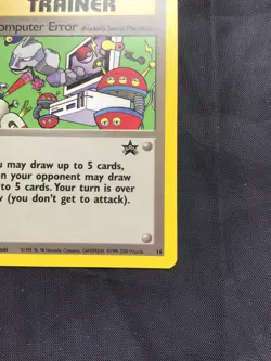 Pokemon Cards: Wizards Black Star Promo: Computer Error 16 - Image 4