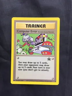 Pokemon Cards: Wizards Black Star Promo: Computer Error 16 - Image 1