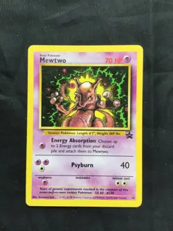 Pokemon Cards: Wizards Black Star Promo: Mewtwo 14 - Image 1