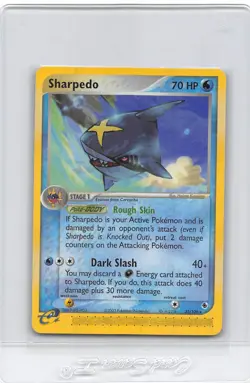 SHARPEDO 22/109 - NON-HOLO RARE - EX Ruby and Sapphire - POKEMON CARD - NM/LP 412897559439 - Image 1