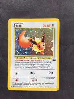 Pokemon Cards: Wizards Black Star Promo: Eevee 11 - Image 1