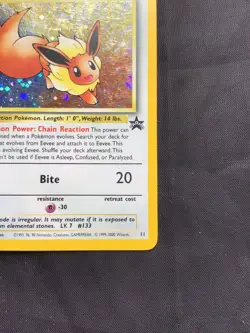 Pokemon Cards: Wizards Black Star Promo: Eevee 11 - Image 5