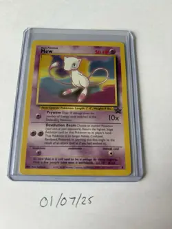 Pokemon Card Mew 8 Black Star Promo WOTC 1999/2000 TCG #8 - Image 1