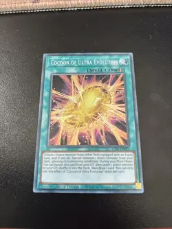 Cocoon of Ultra Evolution LDS1-EN073 Secret Rare Limited Edition Yugioh Card - Image 1
