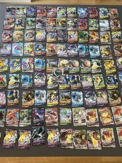 100x Pokemon Ex,v,vmax Bundle - All Cards Shown Will be Sent - Mint/near Mint #1 - Image 1