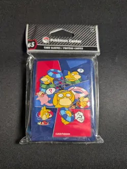 Pokemon Center Psyduck Bewildered Card Sleeves 65 - NEW Selaed - Image 1