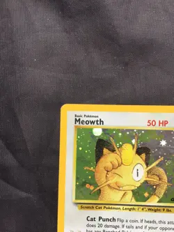 Pokemon Cards: Wizards Black Star Promo: Meowth 10 - Image 3