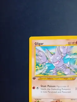 Pokemon Cards: 1st Edition Neo Destiny Common: Gligar 67/105 - Image 3