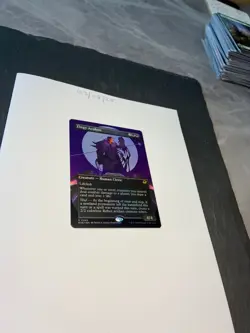 Magic the Gathering MTG Elegy Acolyte x1 Rare Borderless FOIL Card NM/M - Image 2