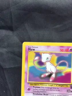 Pokemon Cards: Wizards Black Star Promo: Mew 8 - Image 2