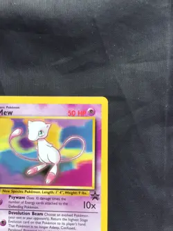 Pokemon Cards: Wizards Black Star Promo: Mew 8 - Image 3