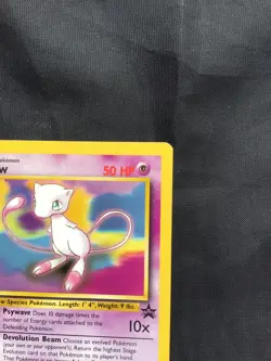 Pokemon Cards: Wizards Black Star Promo: Mew 8 - Image 3
