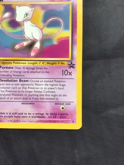 Pokemon Cards: Wizards Black Star Promo: Mew 8 - Image 4
