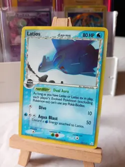 Latios EX Holon Phantoms 12 Holo Holo Rare Delta Species Pokemon - Image 1