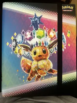 Pokemon TCG Prismatic Evolutions Binder (Binder Only) - Image 1