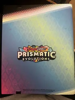 Pokemon TCG Prismatic Evolutions Binder (Binder Only) - Image 2