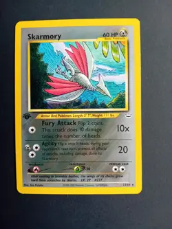 Pokemon Card: Neo Revelation 1st Edition Rare: Skarmory 23/64 - Image 1