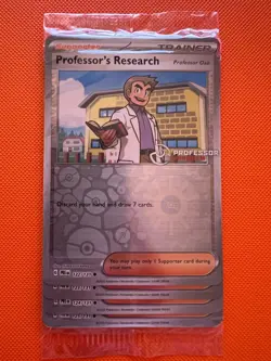 Professors Research - Pokemon Professor Program Stamped Sealed Promos Prismatic - Image 1