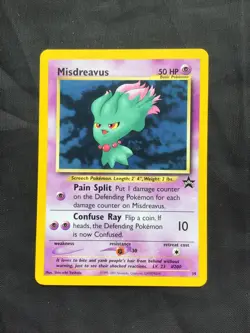 Pokemon Cards: Wizards Black Star Promo: Misdreavus 39 - Image 1