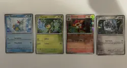 Pokemon Black Bolt White Flare Master Ball HOLO Lot 4 Cards! - Image 1
