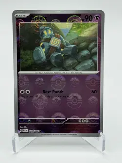 Pokemon TCG Golett 042/086 (Poke Ball Pattern) SV: Black Bolt Holo, NM/M - Image 1