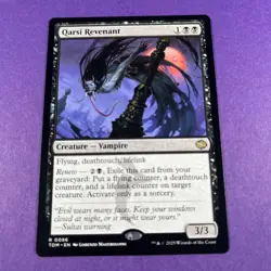 Qarsi Revenant MTG Single Tarkir: Dragonstorm R 0086 Trading Card TCG MTG WOTC - Image 1