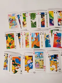 Pocket Monsters Complete Playing Card Deck Pokemon Cards - 54 Cards (2 Jokers) - Image 4