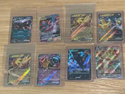 Pokemon Card Lot - EX GX VMAX -Pack Fresh- Espeon Zapados Alakazam Deoxys Meowth - Image 1