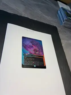 Magic the Gathering MTG Wandering Fumarole (135) GALAXY FOIL Card NM/M Stellar - Image 2