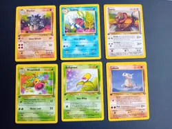 Pokemon Cards: Complete 1st Edition Jungle Uncommon and Common Set - Image 5
