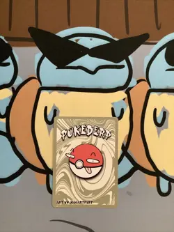 1st Edition Pokederp Dafish - Magikarp 19/25 First Print Custom Derpy Card - Image 2