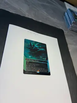 Magic the Gathering MTG Lumbering Falls (114) x1 GALAXY FOIL Card NM/M Stellar - Image 2