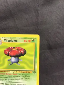 Pokemon Cards: 1st Edition Jungle Rare: Vileplume 31/64 - Image 3