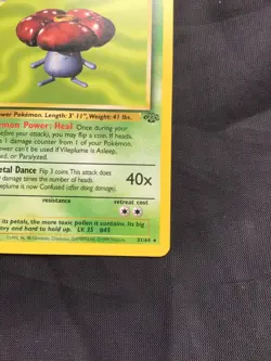 Pokemon Cards: 1st Edition Jungle Rare: Vileplume 31/64 - Image 4