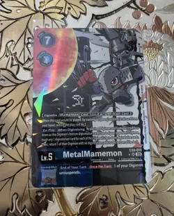 Digimon Card Game MetalMamemon Alternate Art EX9-018 SR Versus Monsters - Image 1
