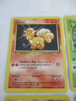 Vintage 90s Pokemon Cards - 4x 1st Edition Cards - Original - Image 2