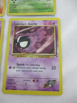 Vintage 90s Pokemon Cards - 4x 1st Edition Cards - Original - Image 4
