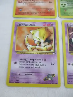 Vintage 90s Pokemon Cards - 4x 1st Edition Cards - Original - Image 5