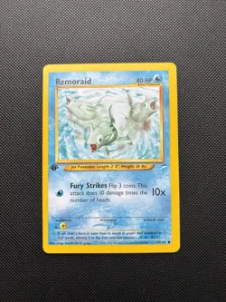 Pokemon Card Neo Destiny 1st Edition Remoraid 80/105 WOTC Near Mint! - Image 1