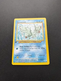 Pokemon Card Neo Destiny 1st Edition Remoraid 80/105 WOTC Near Mint! - Image 3
