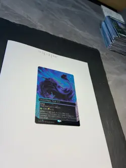 Magic the Gathering MTG Creeping Tar Pit (99) x1 GALAXY FOIL Card NM/M Stellar - Image 2