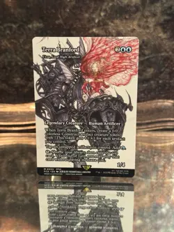 MTG Final Fantasy Urza, Lord High Artificer Terra Branford Borderless Card 0005 - Image 1