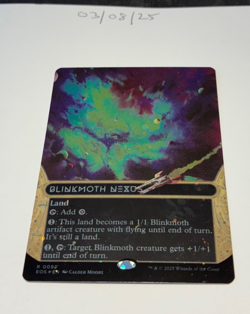 Magic the Gathering MTG Blinkmoth Nexus (93) x1 GALAXY FOIL Card NM/M Stellar - Image 1