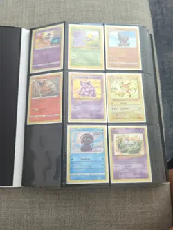 Binder Full Of Pokemon Cards (You Keep The Binder Too) (Read Description Info) - Image 1