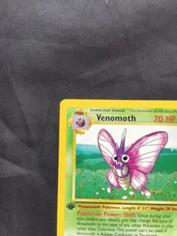 Pokemon Cards: 1st Edition Jungle Rare: Venomoth 29/64 - Image 2
