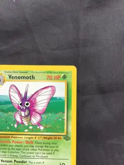 Pokemon Cards: 1st Edition Jungle Rare: Venomoth 29/64 - Image 3