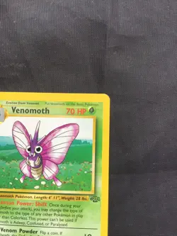 Pokemon Cards: 1st Edition Jungle Rare: Venomoth 29/64 - Image 3