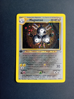Pokemon Card: Neo Revelation 1st Edition Holo Rare: Magneton 10/64 - Image 1