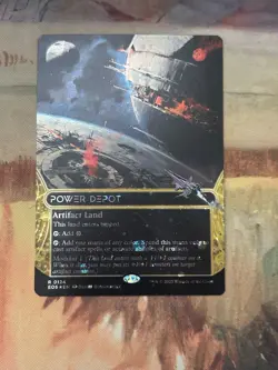 Power Depot (0124) (Borderless) (Galaxy Foil) - Edge of Eternities - Image 1